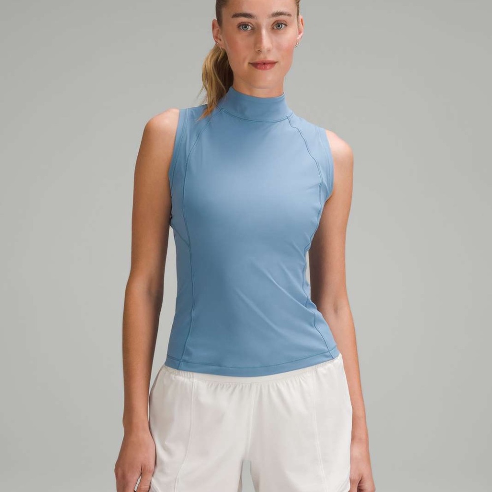 lululemon Mock‑Neck Tank | Size 8